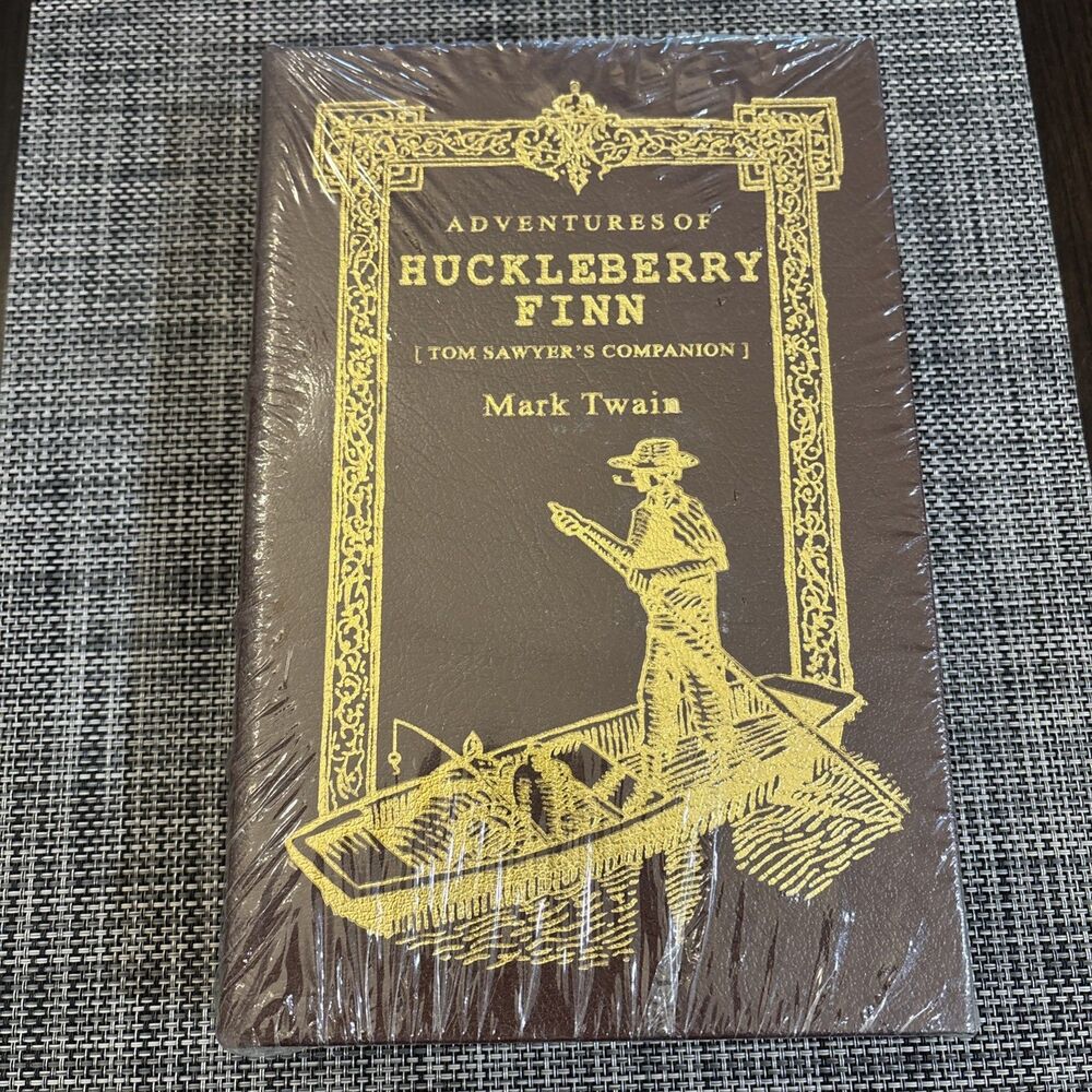 Sealed Leather Bound The Adventures Of Huckleberry Finn Mark Twain Easton Press